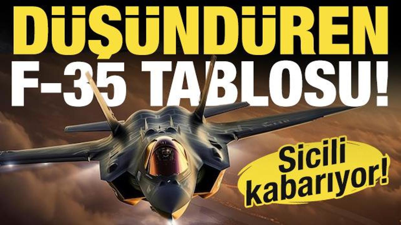 Öve öve bitiremedikleri, tek tek düşüyor! İşte son yedi yılda düşen 11 F-35 savaş uçağı...
