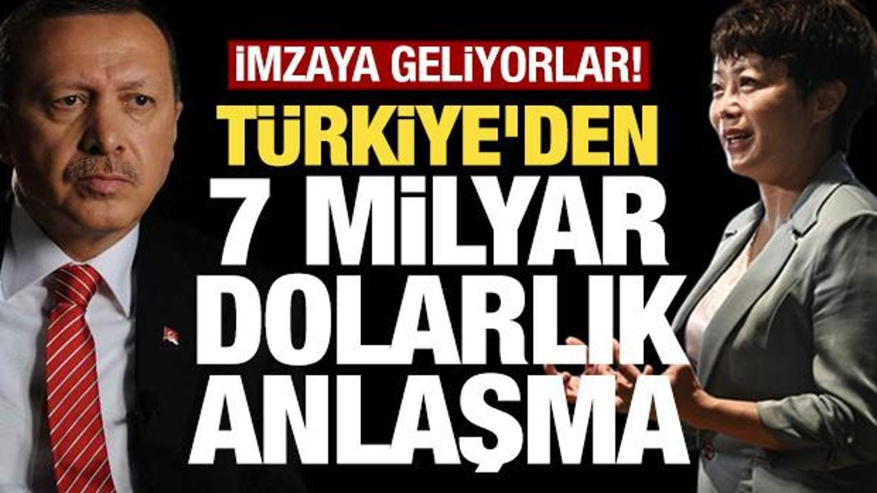 T&uuml;rkiye'den 7 milyar dolarlık anlaşma! İmza an meselesi