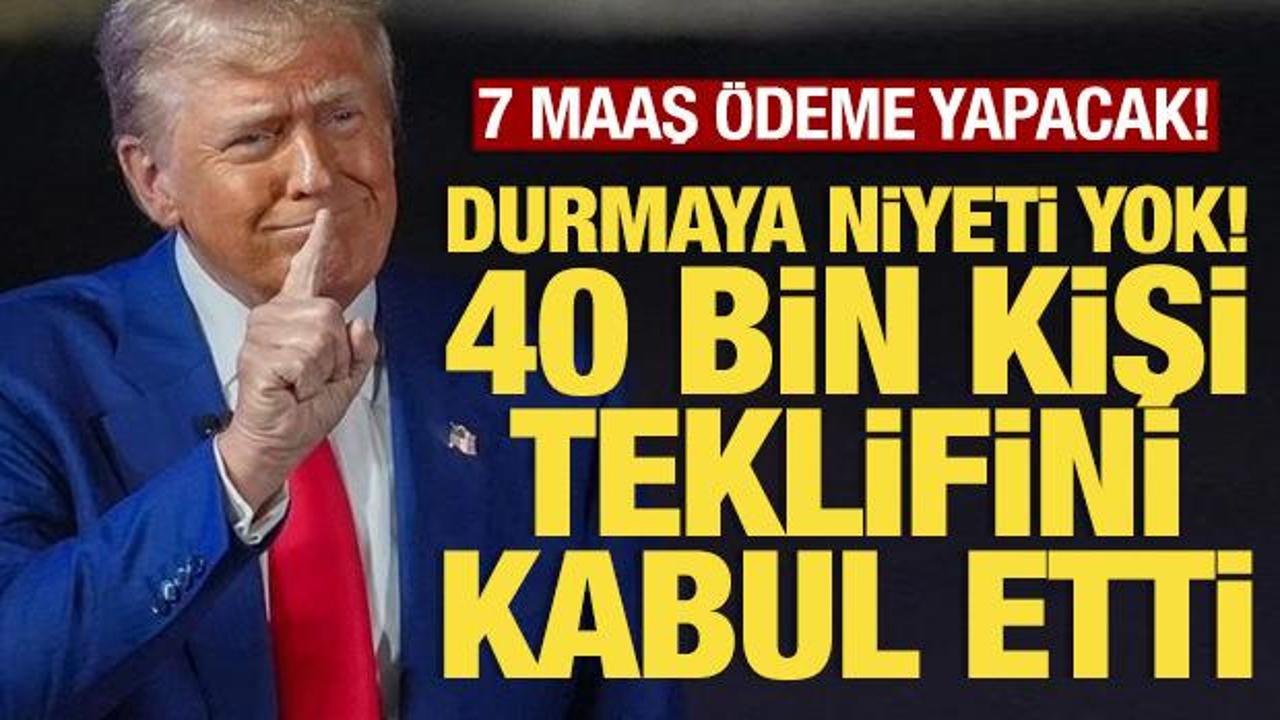 40 bin kişi Donald Trump'ın 'istifa teklifi'ni kabul etti