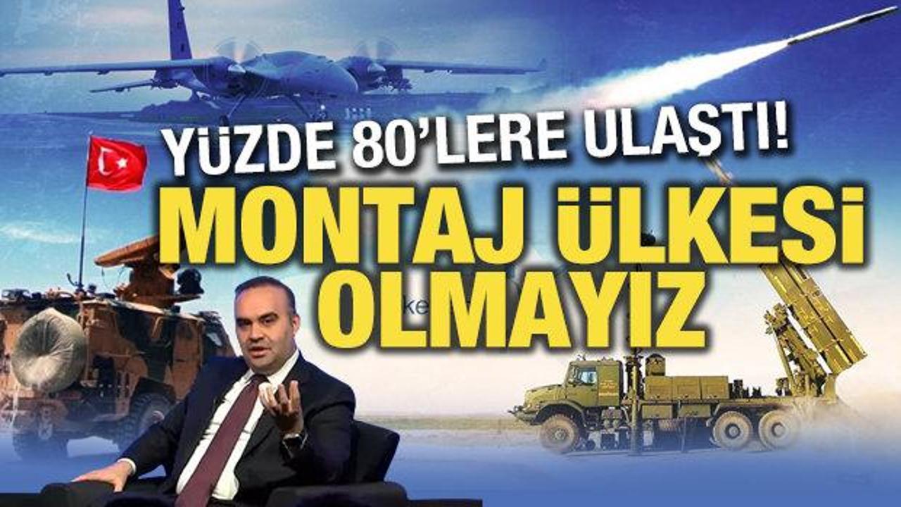 Bakan Kacır: Türkiye bu saatten sonra basit bir montaj ülkesi olmayı kabul etmez