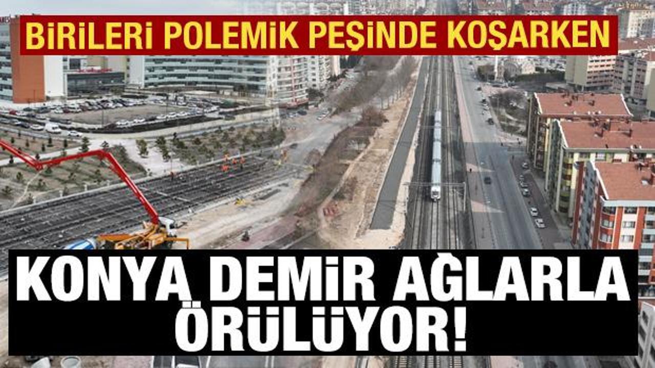 Başkan Altay Konya’yı demir ağlarla örecek yatırımları hayata geçiriyor 