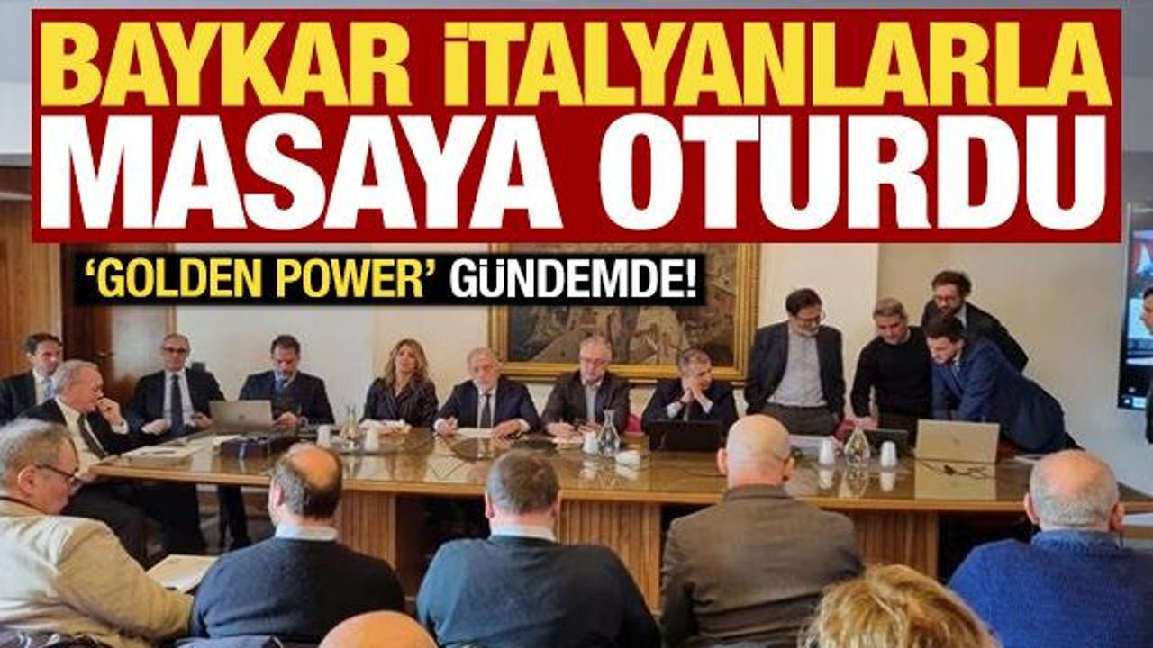 BAYKAR, İtalyanlarla masaya oturdu! Altın hisse i&ccedil;in yol aranıyor