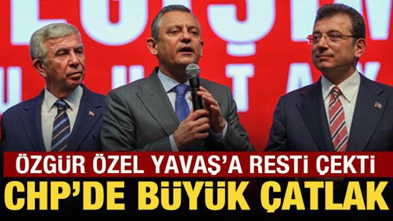 CHP'de aday tartışması! Özel'den Yavaş'a cevap: Erken seçimin adayı erken belirlenir