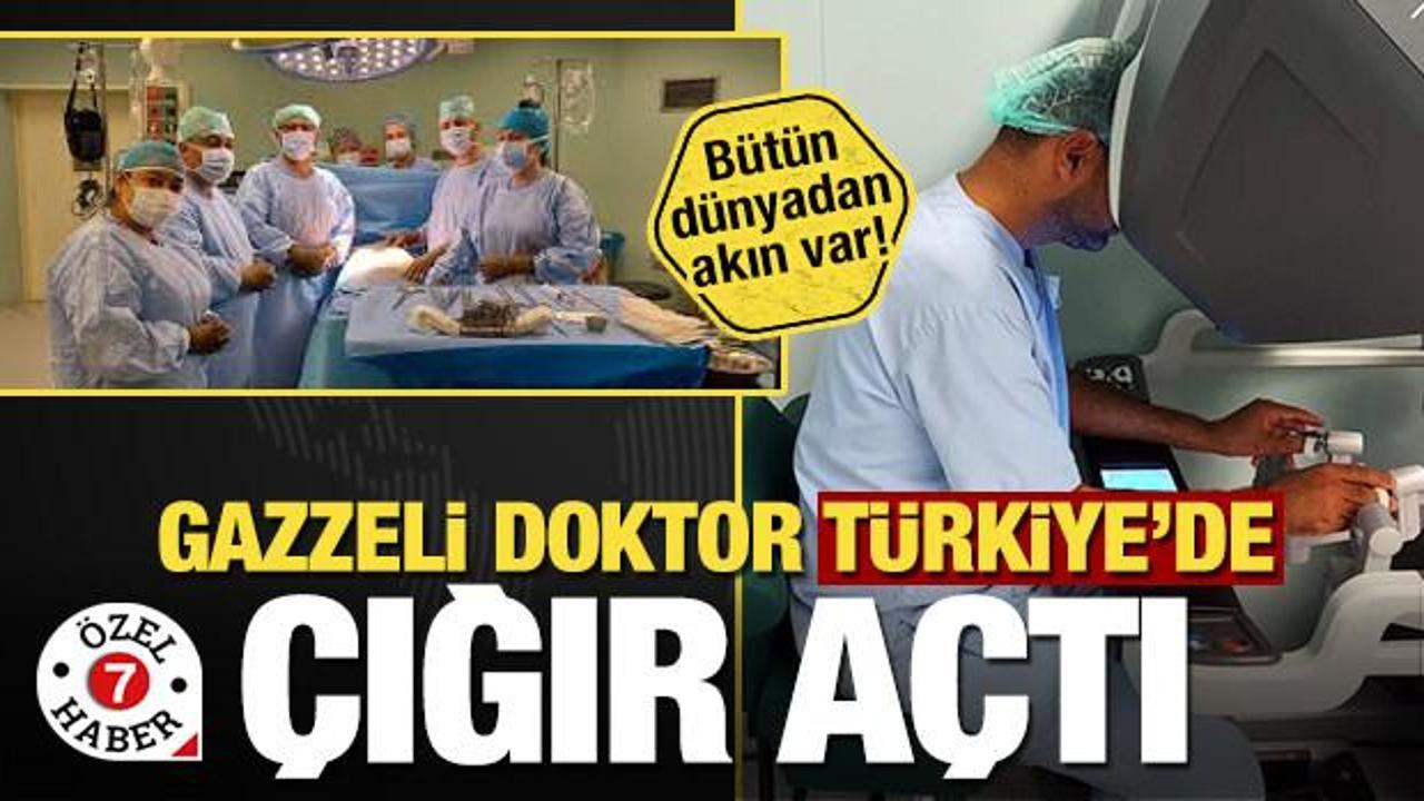 Gazzeli doktor Vafi Atalay T&uuml;rkiye'de &ccedil;ığır a&ccedil;tı! B&uuml;t&uuml;n d&uuml;nyadan akın var