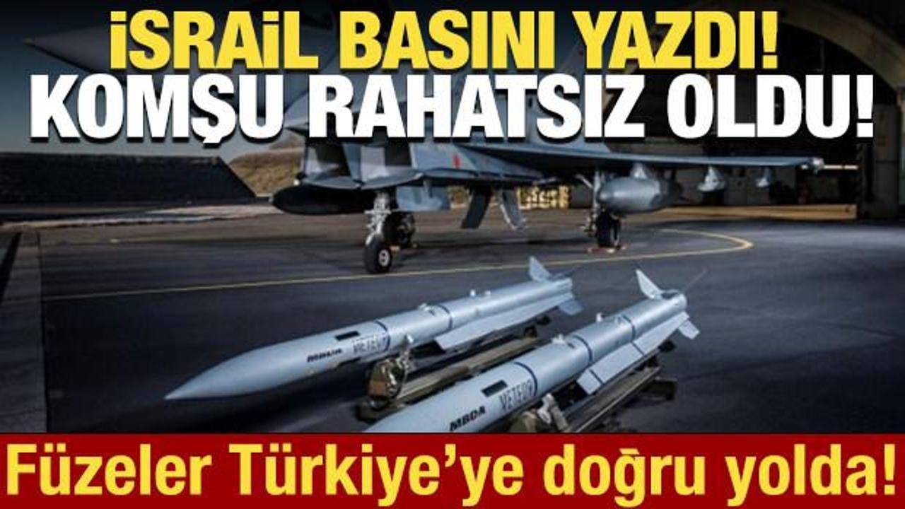 İsrail basını yazdı! Komşu rahatsız oldu, f&uuml;zeler yola &ccedil;ıkıyor
