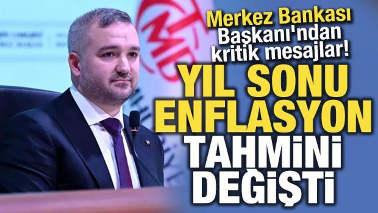 Merkez Bankası yıl sonu enflasyon tahminini y&uuml;kseltti