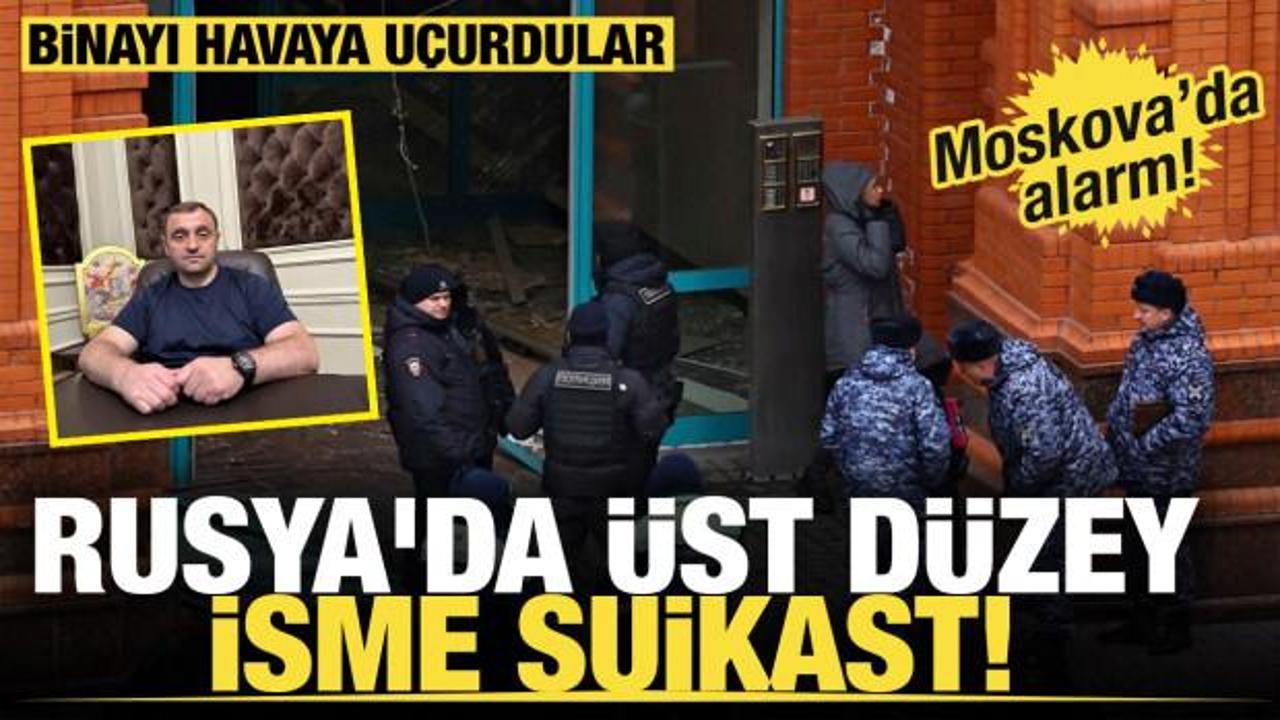 Rusya'da hareketli saatler... Moskova'da patlama! Rus yanlısı paramilitere suikast!