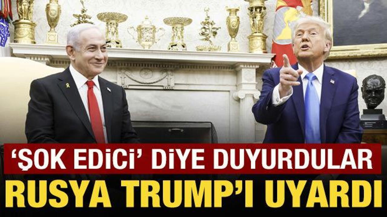 Rusya&rsquo;dan Trump&rsquo;a Gazze tepkisi