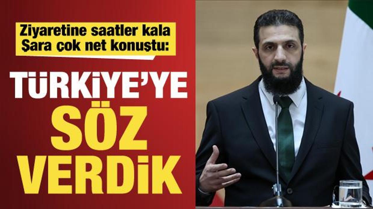 Suriye Cumhurbaşkanı Ahmed Şara'dan 'PKK' a&ccedil;ıklaması: T&uuml;rkiye'ye s&ouml;z verdik