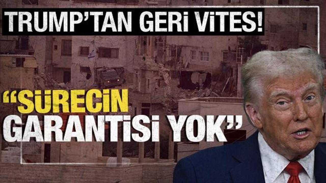 Trump: Gazze&rsquo;deki ateşkesin garantisi yok