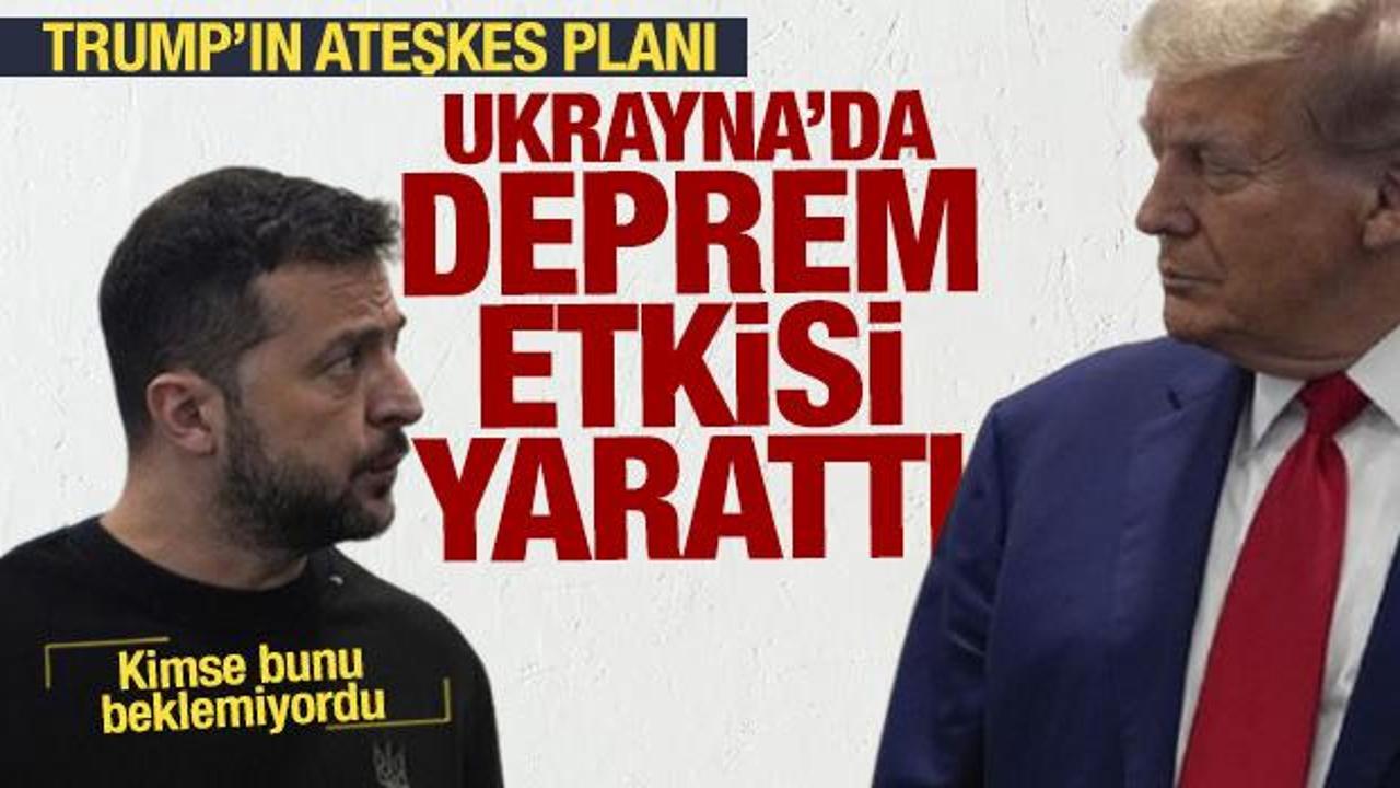 Trump'ın ateşkes planı Ukrayna'yı dehşete d&uuml;ş&uuml;rd&uuml;! Kimse beklemiyordu