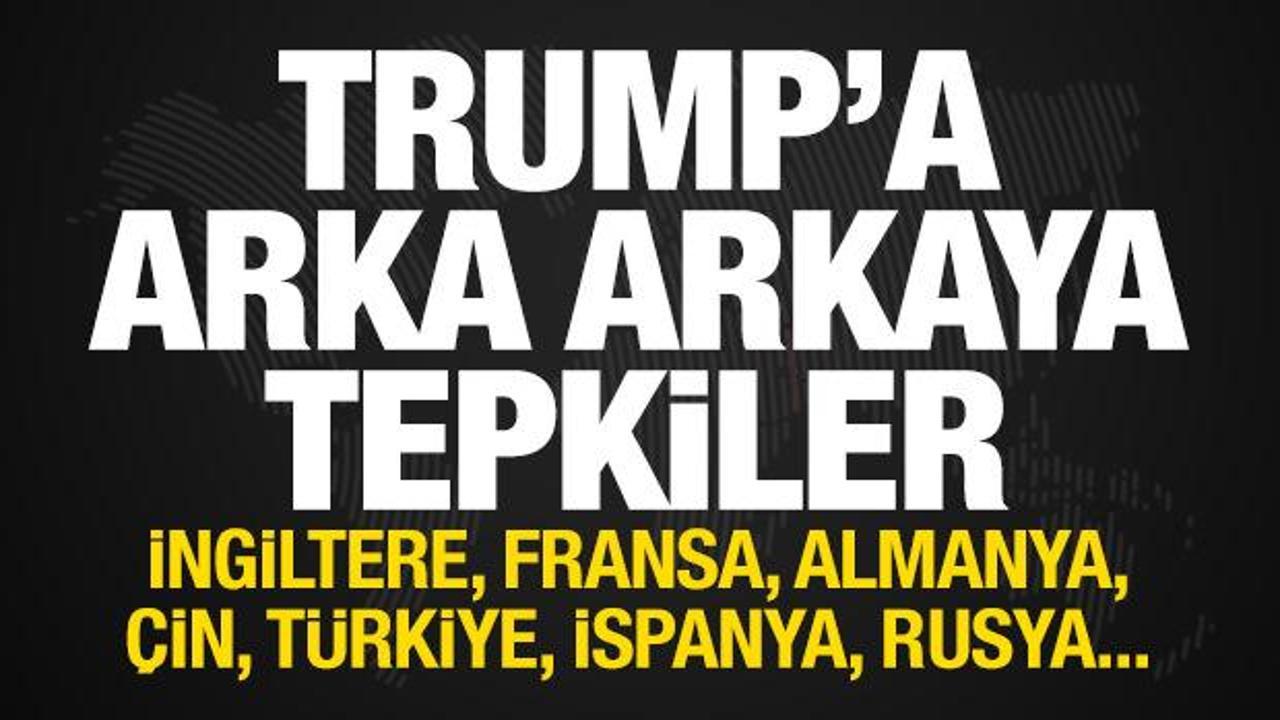 Trump'ın "Gazze'yi devralacağız" açıklamasına dünyadan peş peşe tepkiler