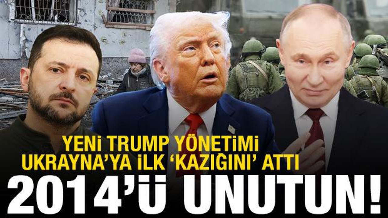ABD'den Ukrayna'ya b&uuml;y&uuml;k şok: 2014 &ouml;ncesi sınırları unutun
