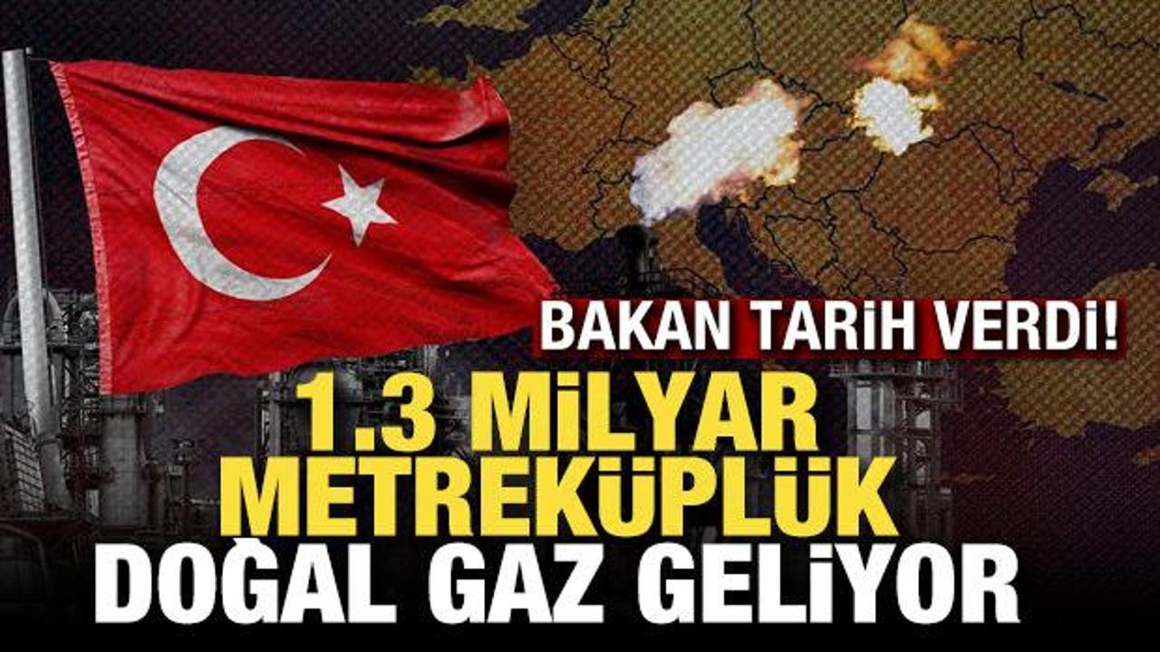 Bakan Bayraktar: Türkmen gazı yarın Türkiye'ye geliyor
