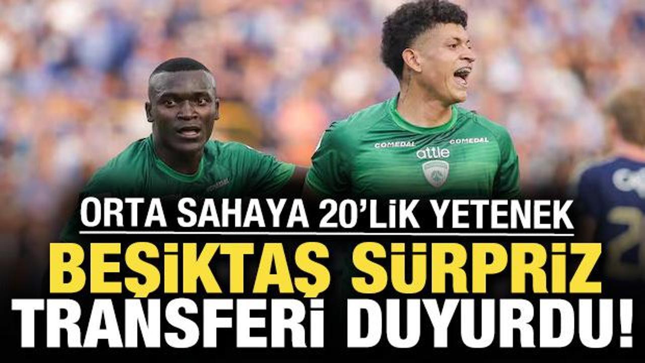 Beşiktaş yeni transferini duyurdu! Orta sahaya s&uuml;rpriz isim