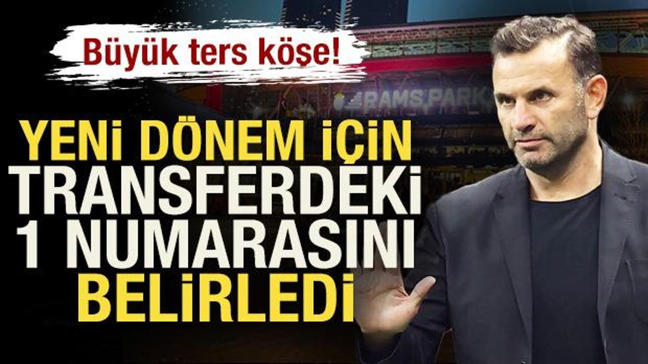 Galatasaray, yeni d&ouml;nem i&ccedil;in transferdeki 1 numarasını belirledi