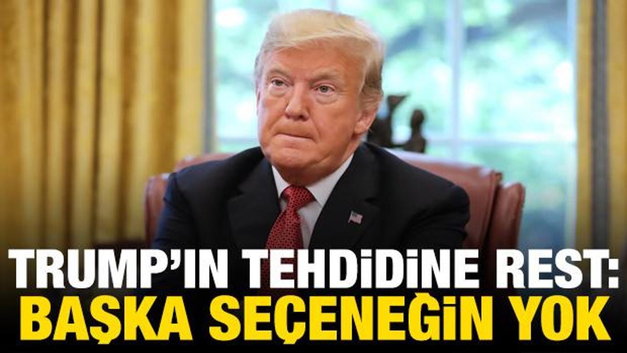 Hamas'tan Trump'ın tehdidine cevap: Tek se&ccedil;eneğiniz ateşkese uymak