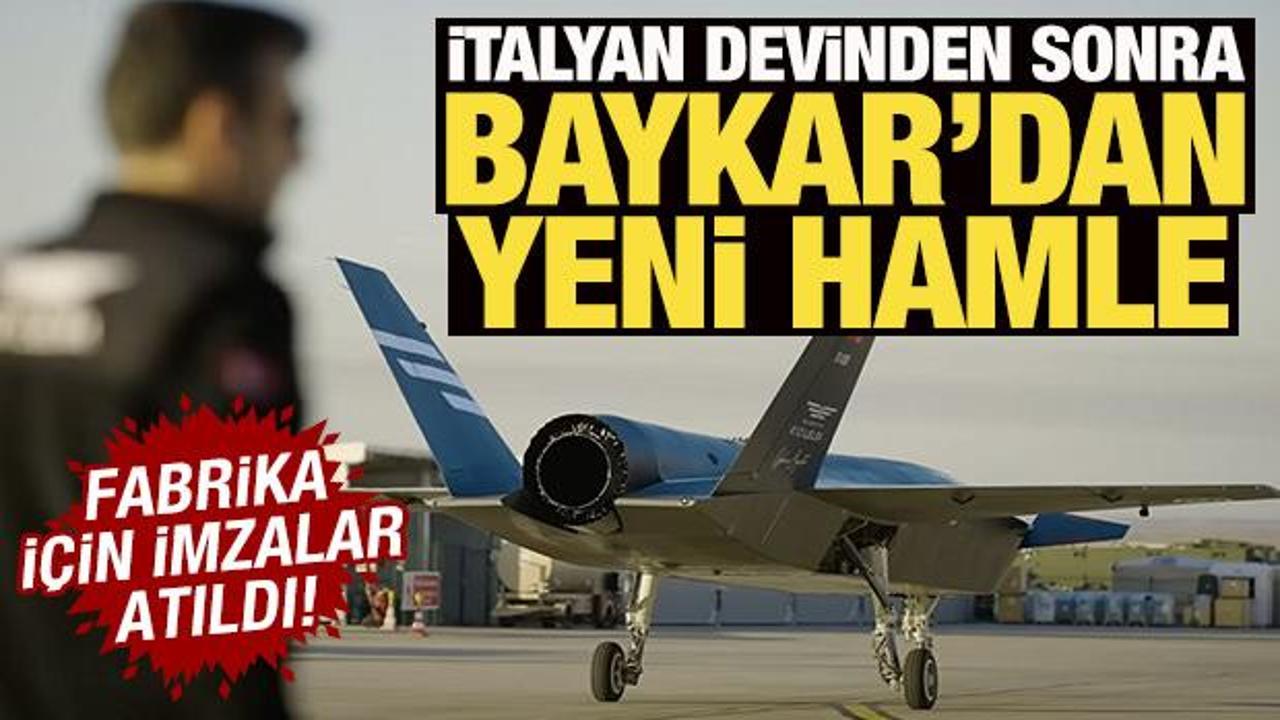 İtalya'dan sonra Baykar'dan yeni hamle! İHA fabrikası i&ccedil;in imzalar atıldı
