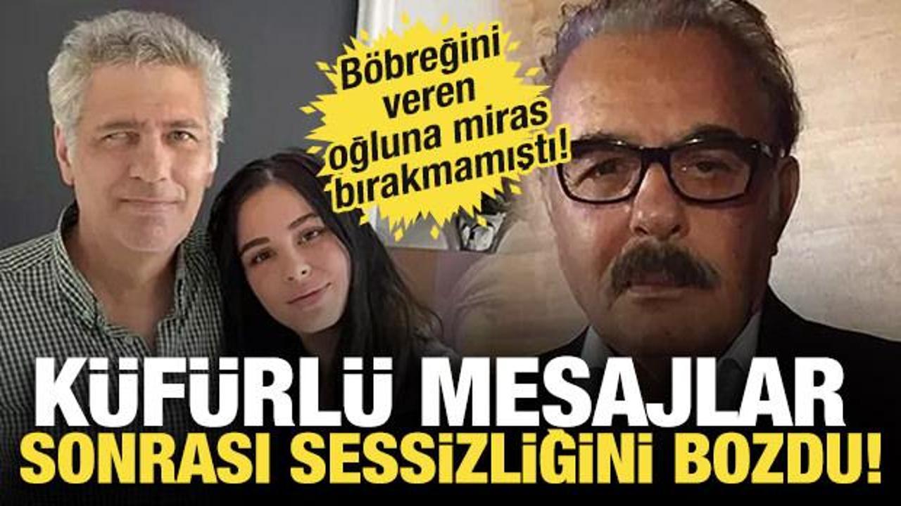 K&uuml;f&uuml;rl&uuml; mesajlar sonrası Ferdi Tayfur'un oğlu sessizliğini bozdu!