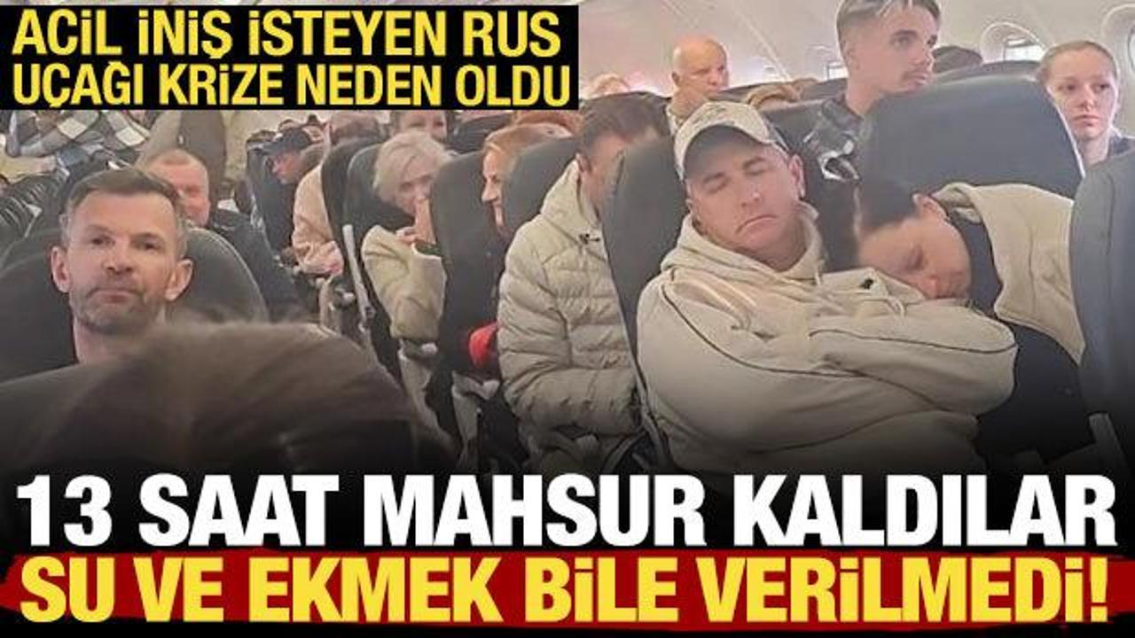 Polonya'da u&ccedil;ak acil iniş yaptı: Rus yolcular 13 saatten fazla bekletildi