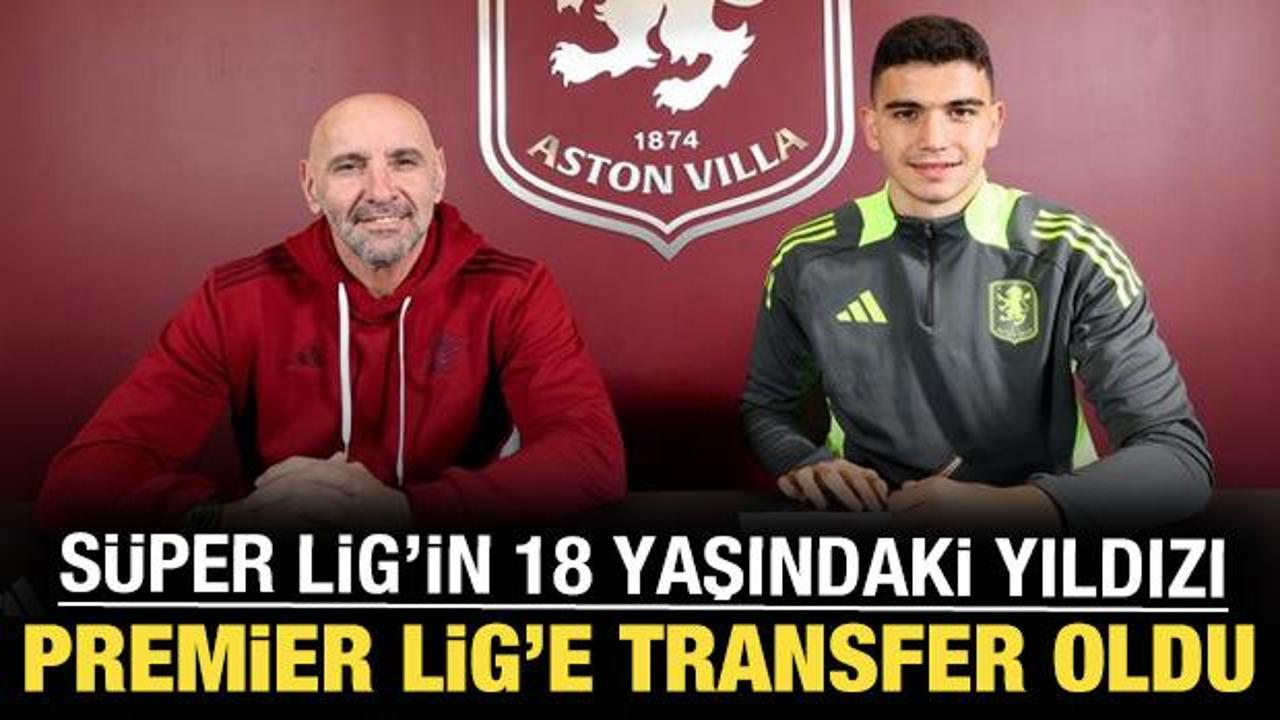 Süper Lig'in genç yıldızı, Premier Lig'e transfer oldu