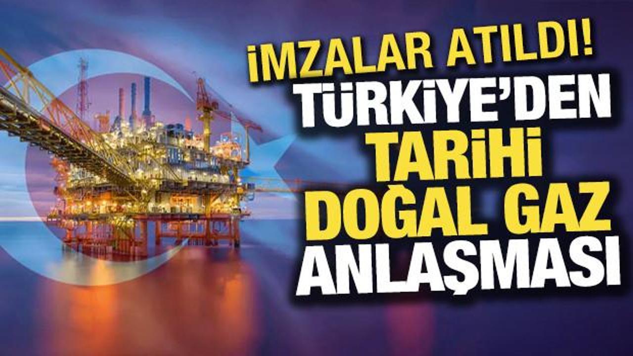 Türkiye'den tarihi doğal gaz anlaşması! Türkmen gazı Türkiye'ye geliyor 