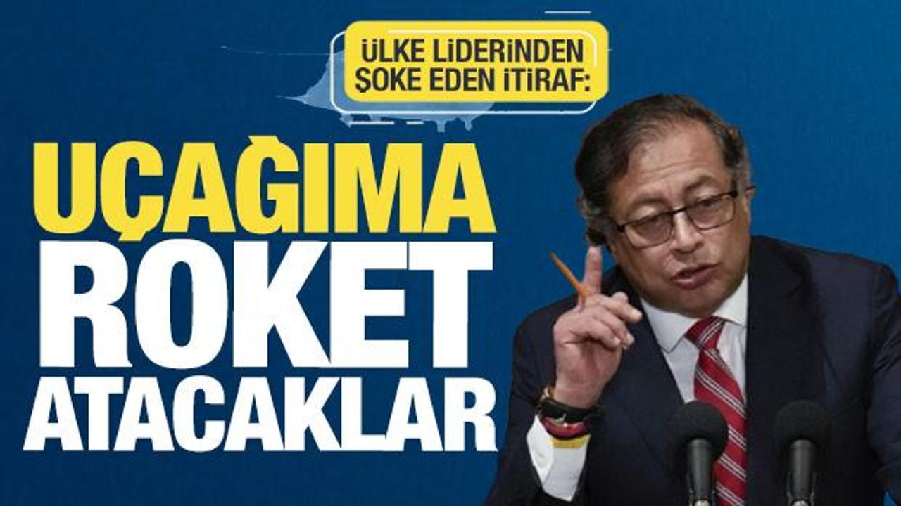 Devlet başkanından suikast itirafı: U&ccedil;ağıma roket atacaklar