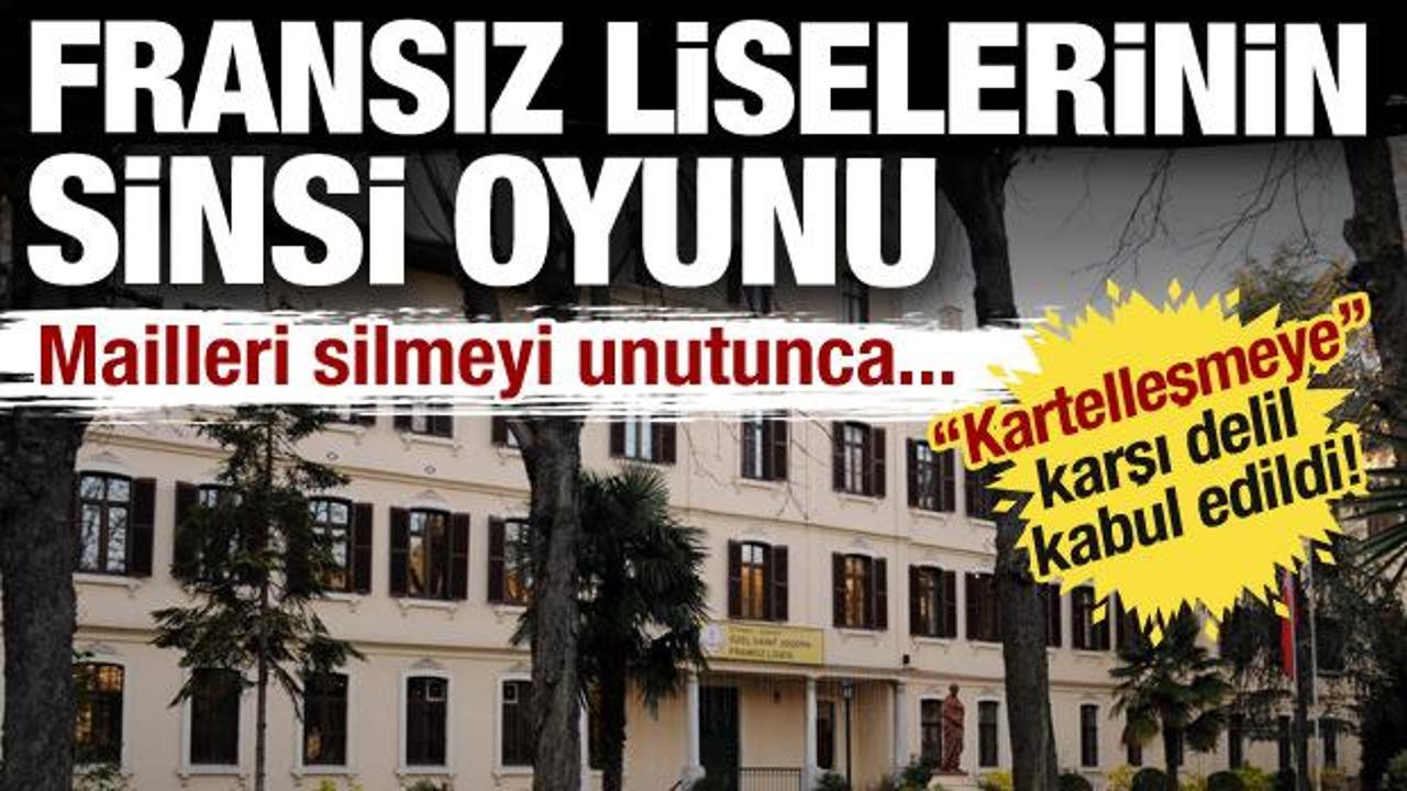 Fransız liselerinin sinsi oyunu! Rekabet Kurumu'ndan "kartelleşmeye" karşı milyonluk ceza