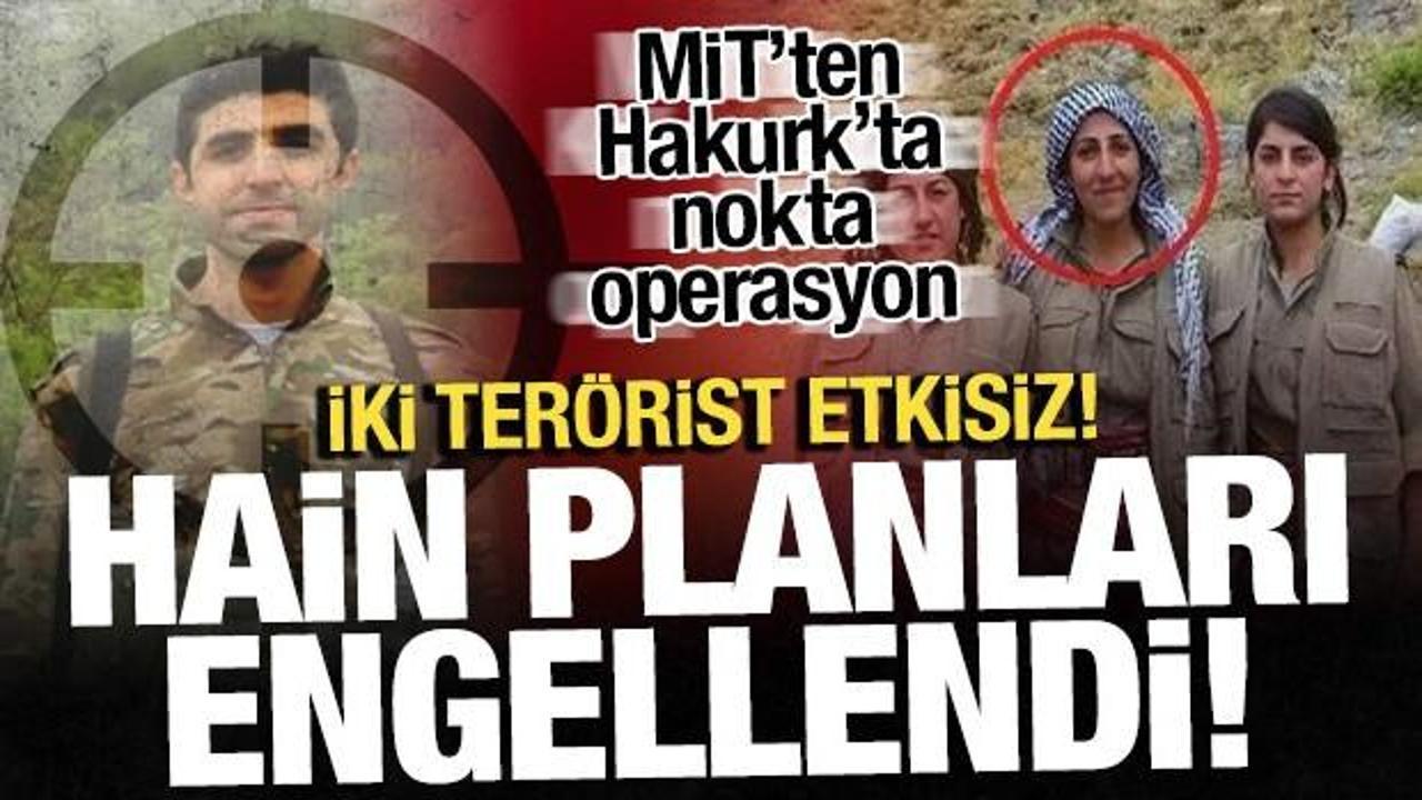 MİT'ten nokta operasyon: PKK'lı iki terörist etkisiz hale getirildi!