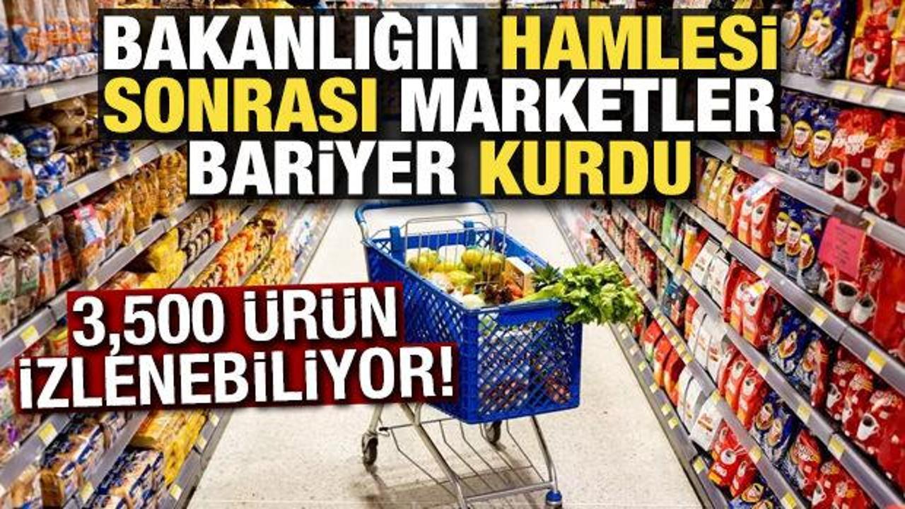 Taklit gıdaya marketler de bariyer kurdu