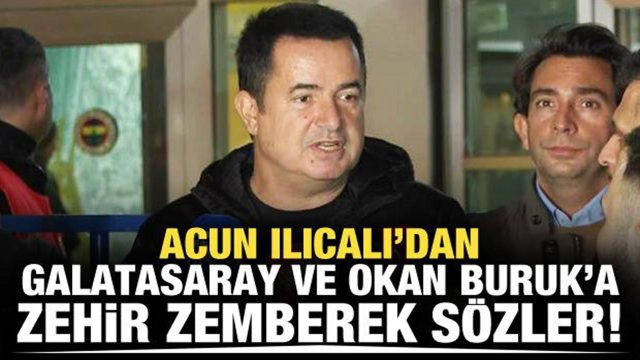 Acun Ilıcalı'dan Okan Buruk'a çok sert cevap!