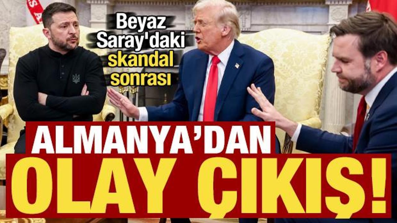 Beyaz Saray'daki skandal sonrası Almanya'dan flaş a&ccedil;ıklama: Yeni ve g&uuml;&ccedil;l&uuml; ittifaklarla...