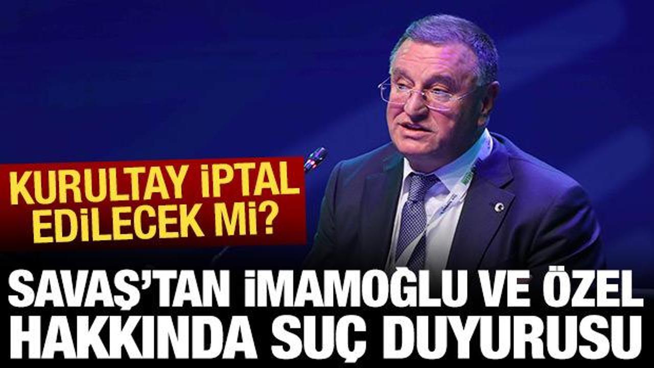 CHP'de kurultay soruşturması! Lütfü Savaş ifade verdi! Özgür Özel hakkında suç duyurusu