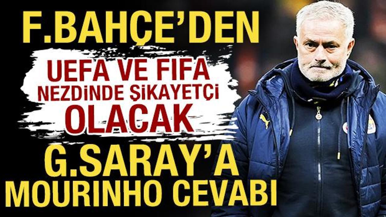 Galatasaray'ın su&ccedil; duyurusu sonrası Fenerbah&ccedil;e'den Mourinho a&ccedil;ıklaması