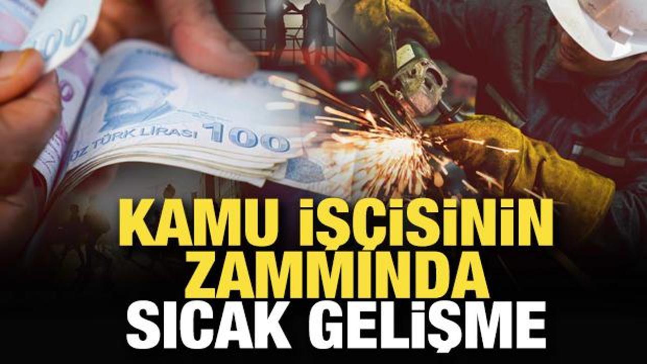 Kamu iş&ccedil;ileri i&ccedil;in zam talebi netleşti