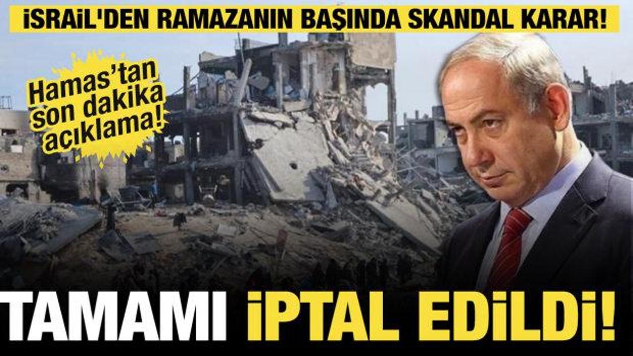 Son dakika...İsrail'den son dakika rehine açıklaması: "Ateşkesi kabul etmiyoruz!"