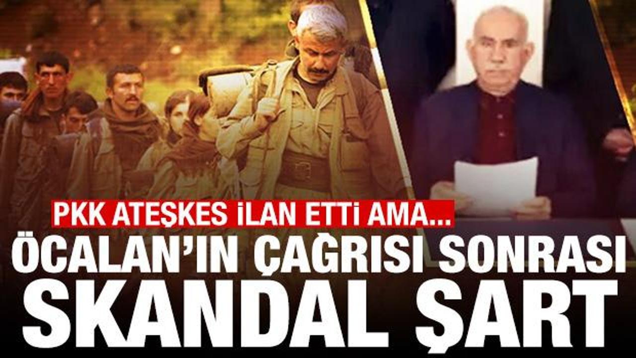 Terör örgütü PKK ateşkes ilan etti: Öcalan'ın çağrısına uyacağız