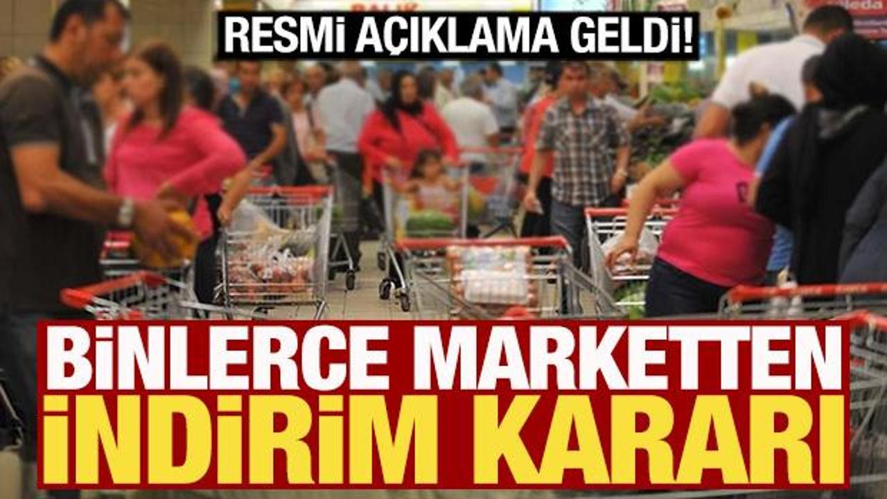 Yerel marketlerden ramazan boyunca indirim kararı