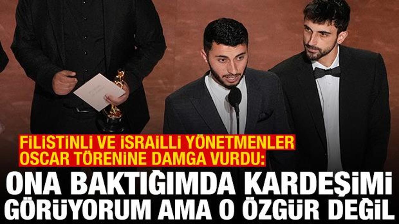 97'nci Oscar &ouml;d&uuml;lleri dağıtıldı! Geceye Filistinli ve İsrailli y&ouml;netmenler damga vurdu