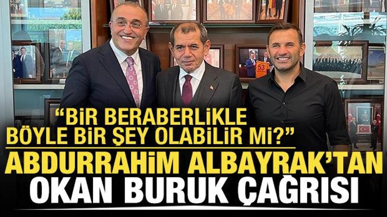 Abdurrahim Albayrak'tan Okan Buruk &ccedil;ağrısı!