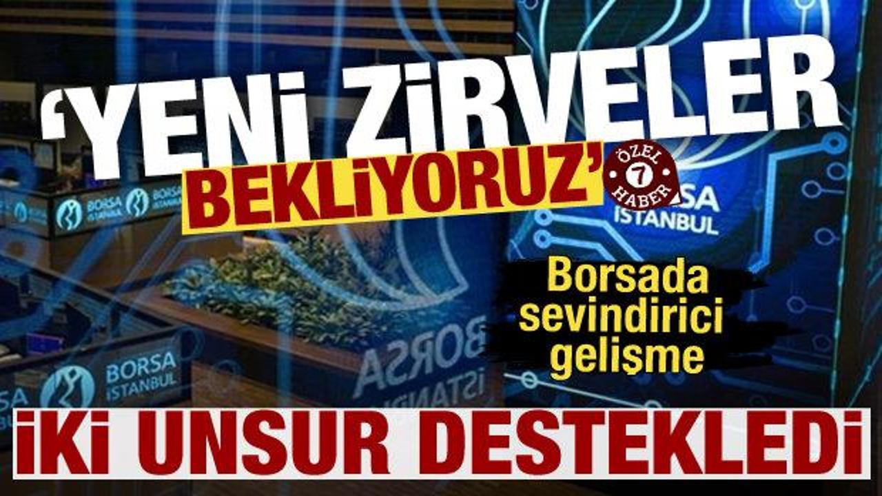 Borsa yatırımcısını sevindirdi! Yeni zirveler görebiliriz