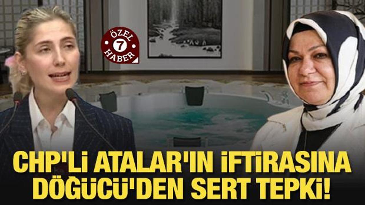CHP'li Atalar'ın iftirasına AK Partili D&ouml;ğ&uuml;c&uuml;'den sert tepki!