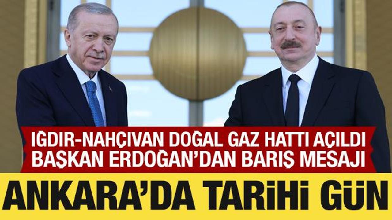Cumhurbaşkanı Erdoğan ile Aliyev'den ortak a&ccedil;ıklama