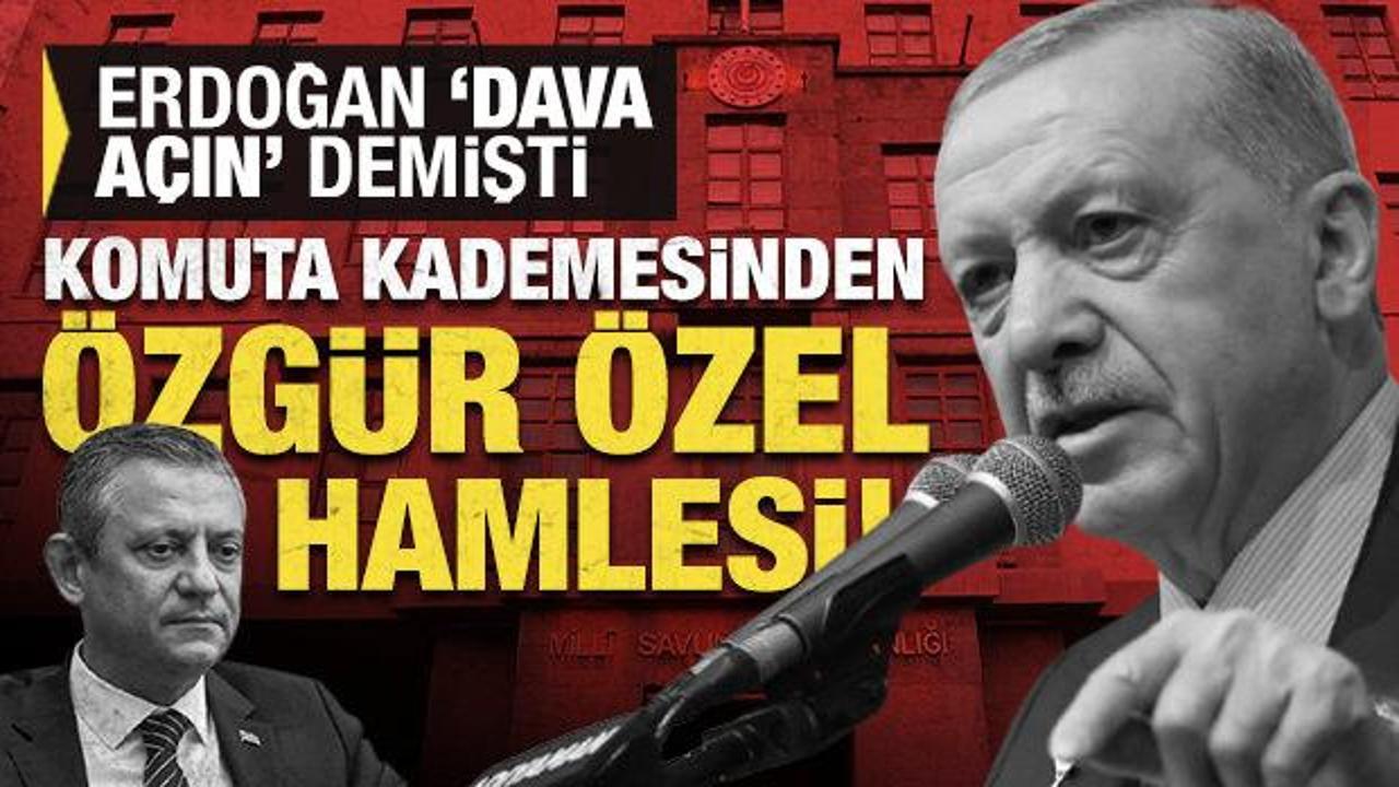 Kuvvet Komutanlarından ayrı ayrı Özgür Özel'e tazminat davası!