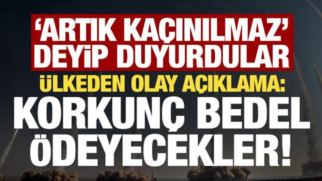 Kuzey Kore'den olay a&ccedil;ıklama: Artık ka&ccedil;ınılmaz, korkun&ccedil; bedel &ouml;deyecekler!