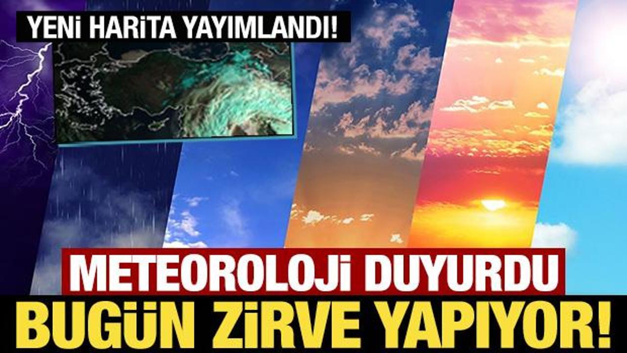 Meteoroloji duyurdu: Bug&uuml;n zirve yapıyor! Mevsim normallerinin &uuml;zerine &ccedil;ıkıyor