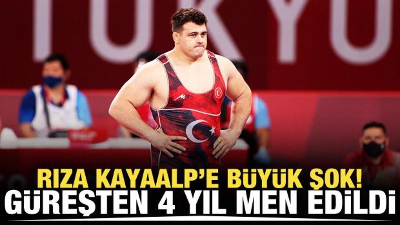 Milli G&uuml;reş&ccedil;i Rıza Kayaalp&rsquo;e 4 yıl men cezası verildi