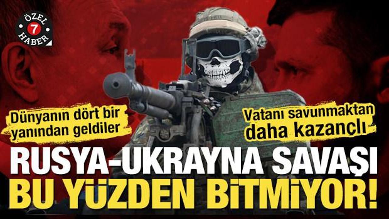 Rusya-Ukrayna savaşını alevlendiren kördüğüm: Dünyanın dört bir yanından geldiler!
