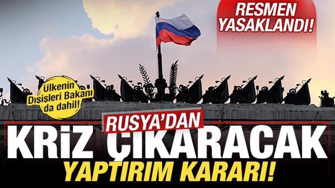 Rusya'dan Asya devine kriz çıkaracak yaptırım! Ülkenin Bakanı dahil resmen yasaklandı
