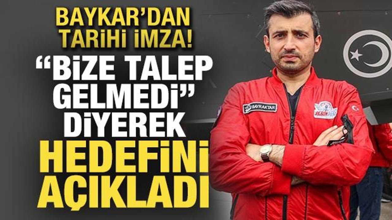 Sel&ccedil;uk Bayraktar: Amacımız y&uuml;ksek teknolojiyi t&uuml;m d&uuml;nyaya yaymak